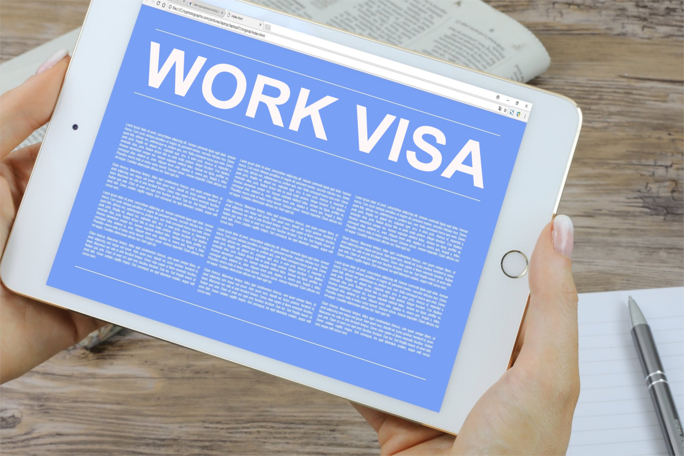 work visa
